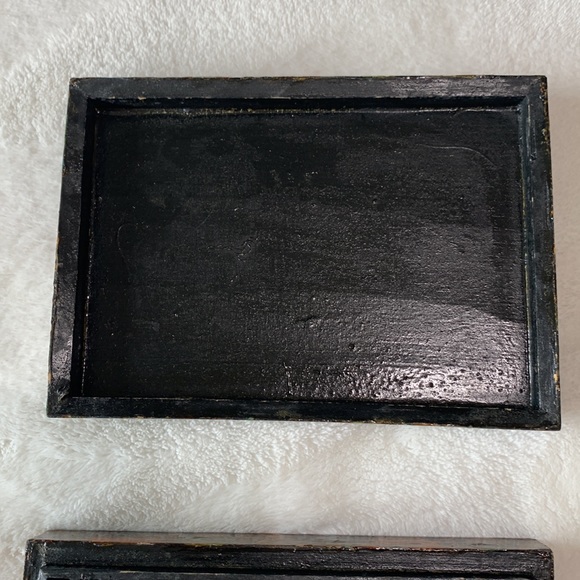 Vintage box lacquered deers - Picture 14 of 17